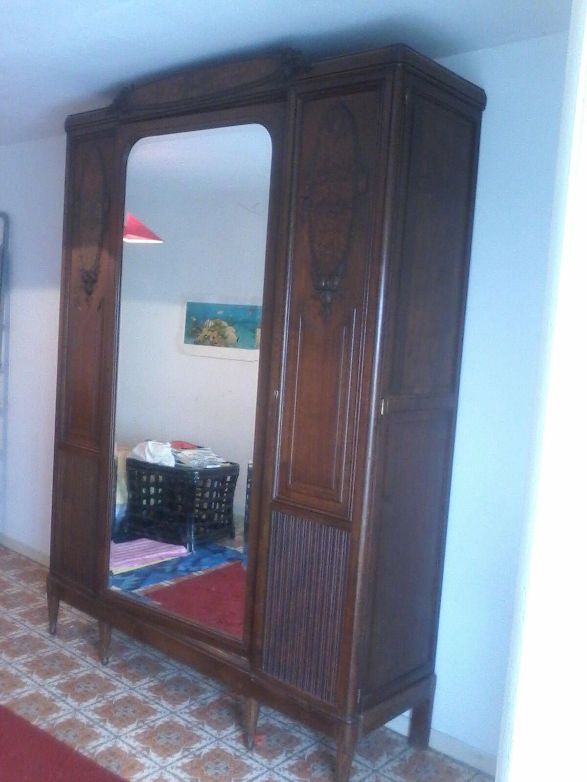 Art deco wardrobe
