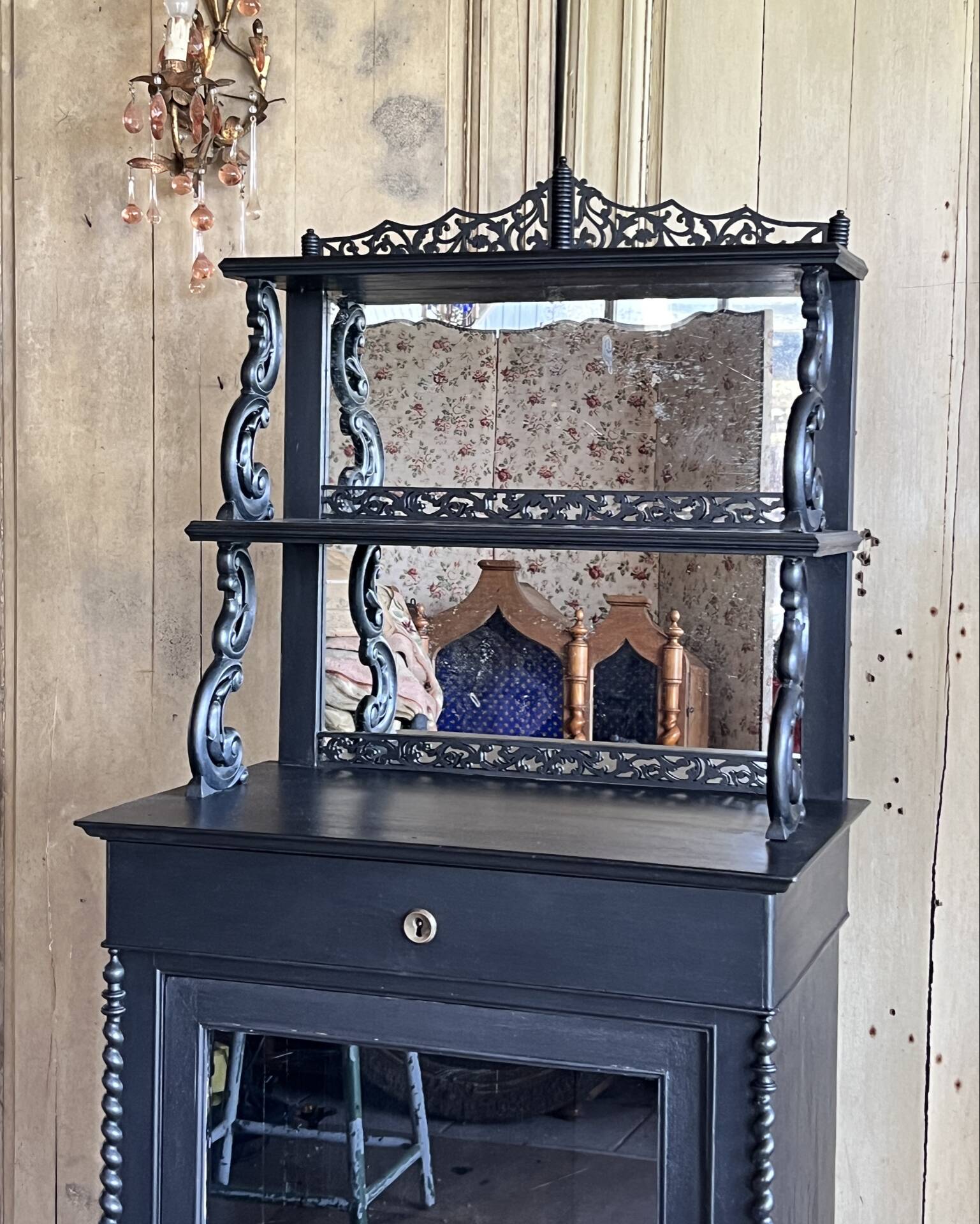 Antique display cabinet