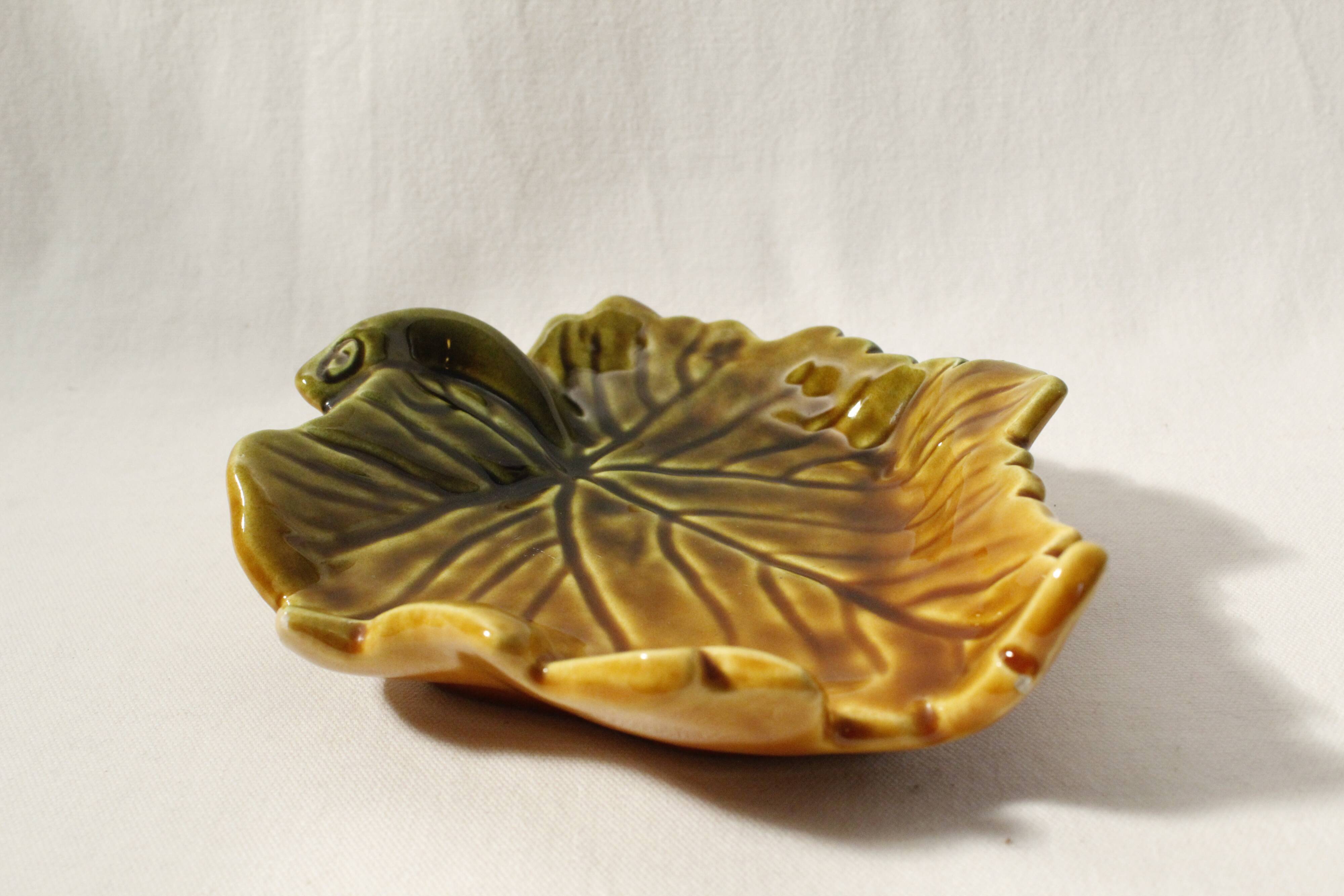 Vallauris pocket vacuum - yellow orange autumn leaf