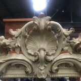 Miroir Louis Philippe feuille d’or et shabby 100x180cm