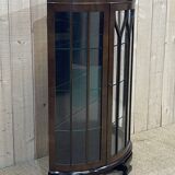 English mahogany showcase from the 1930s