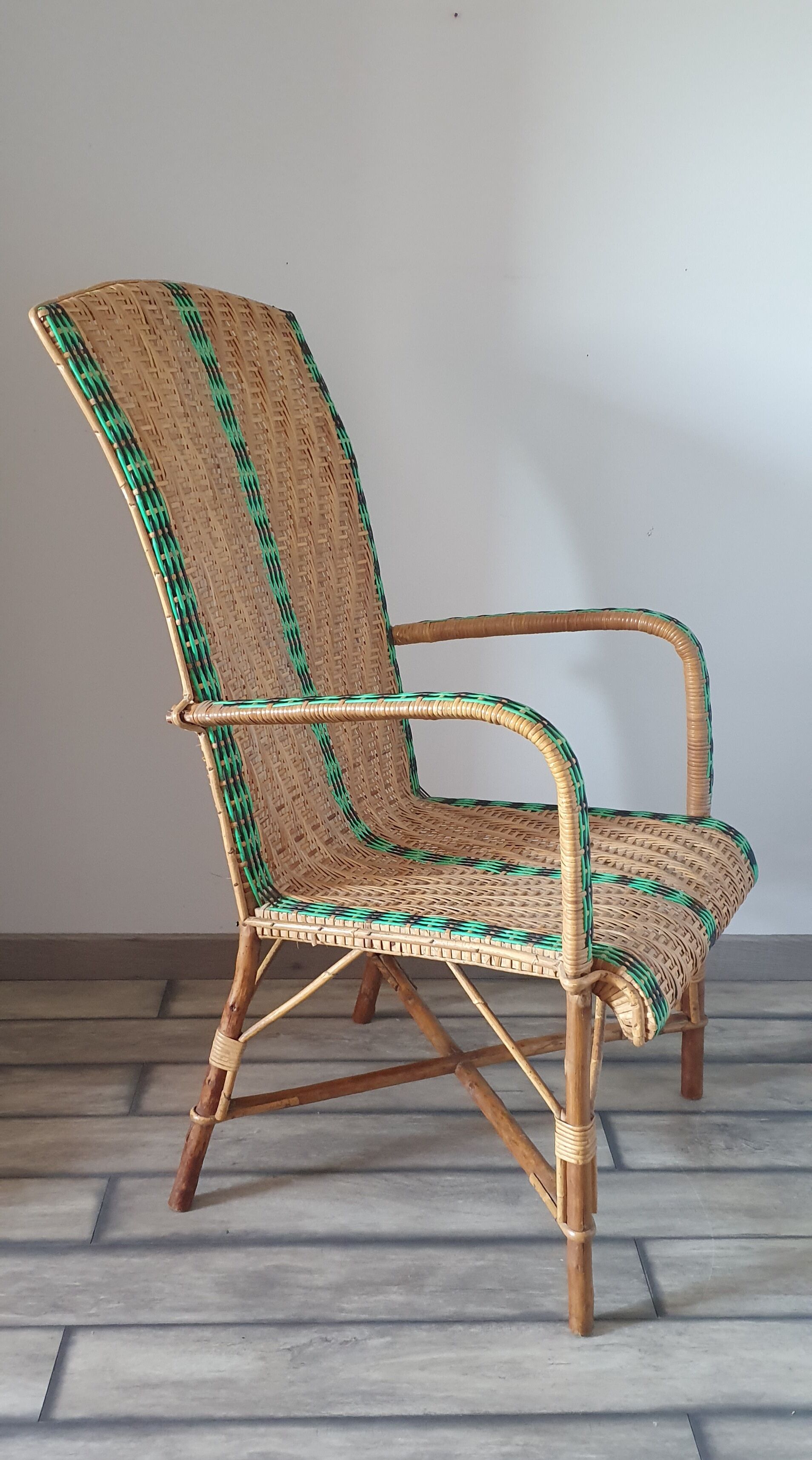 Fauteuil en rotin