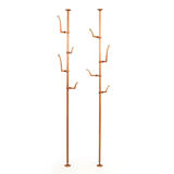 Pair of 1950s Sculptural Danish Jacket/Hat Stands by Harbo Sølvsten