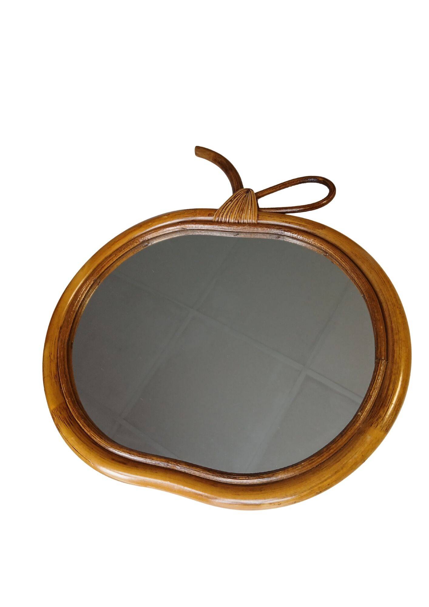 Vintage apple mirror