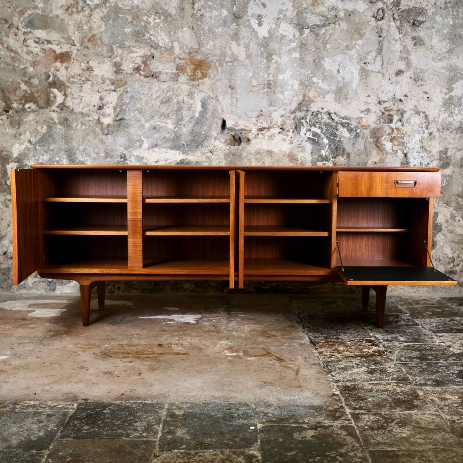 Scandinavian style teak sideboard, 1966