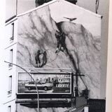 Rosine nusimovici, untitled (the black cow), 1987. black and white silver print