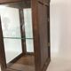 Vitrine à poser en chêne