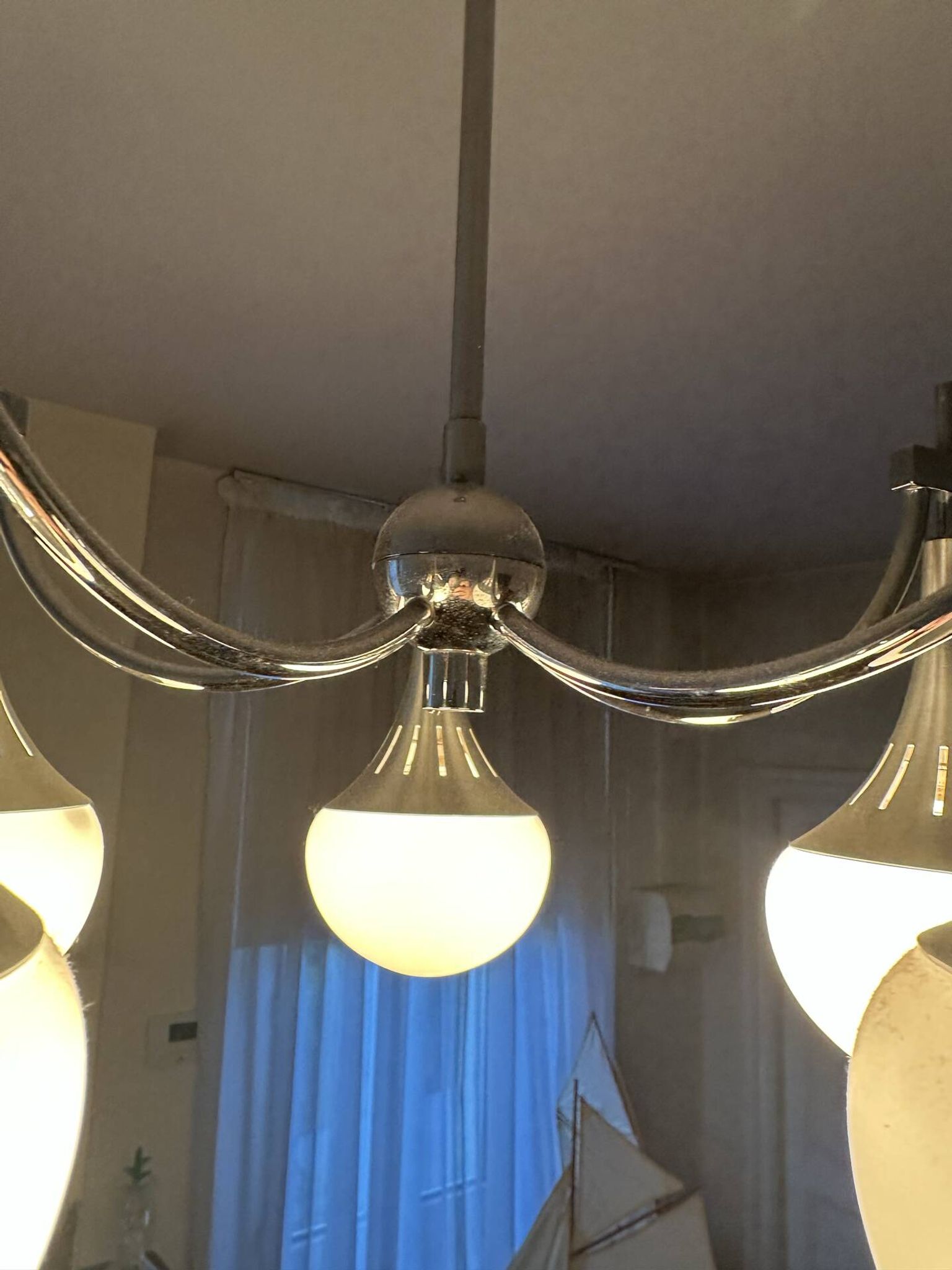 Lustre 5 feux Sciolari
