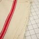 Lot of 6 large red striped towels