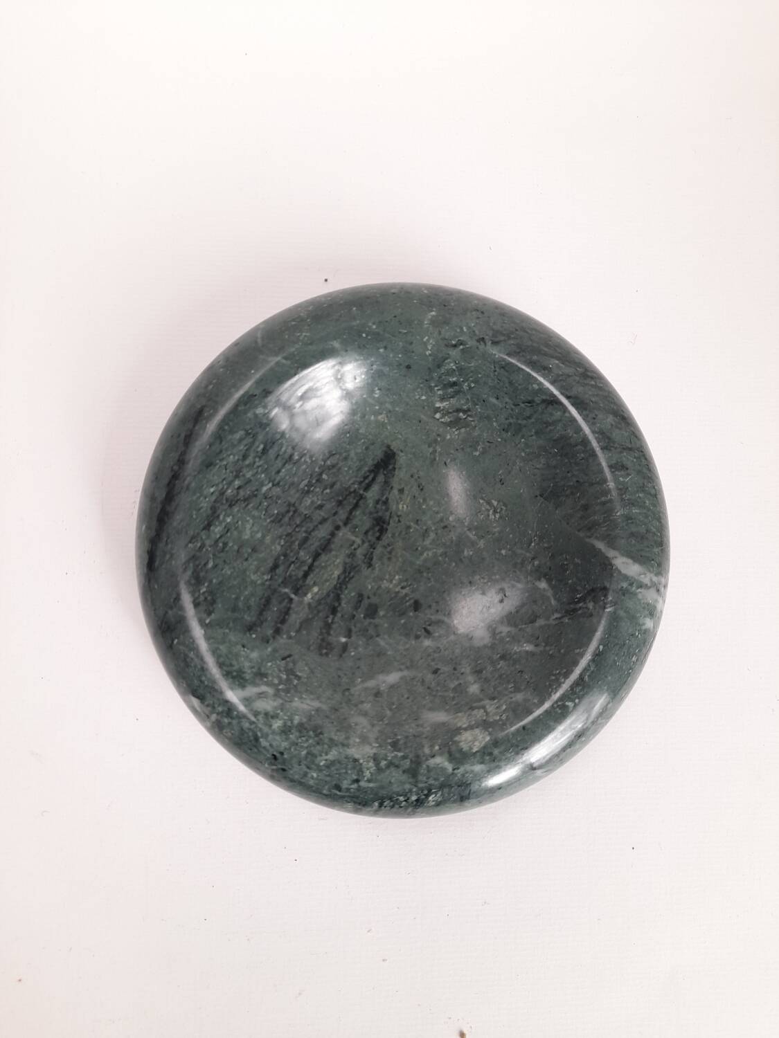 Green marble globule catchall