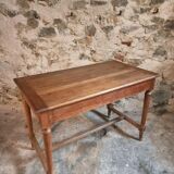 Table / antique desk in French oak, 1930s
