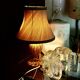 VINTAGE TABLE LAMP BY BAROVIER AND TOSO ITALY 1950