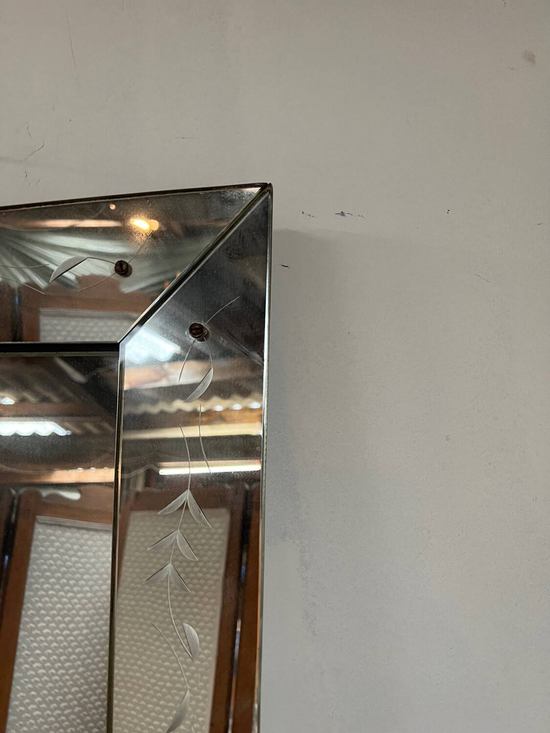 Antique Venetian Mirror