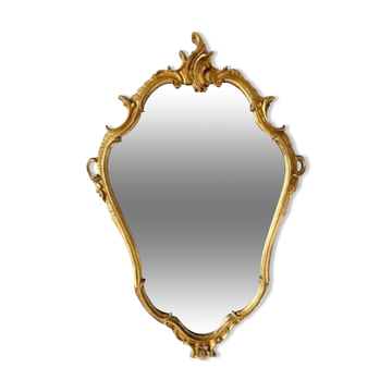Vintage rococo style mirror 92X62 cm