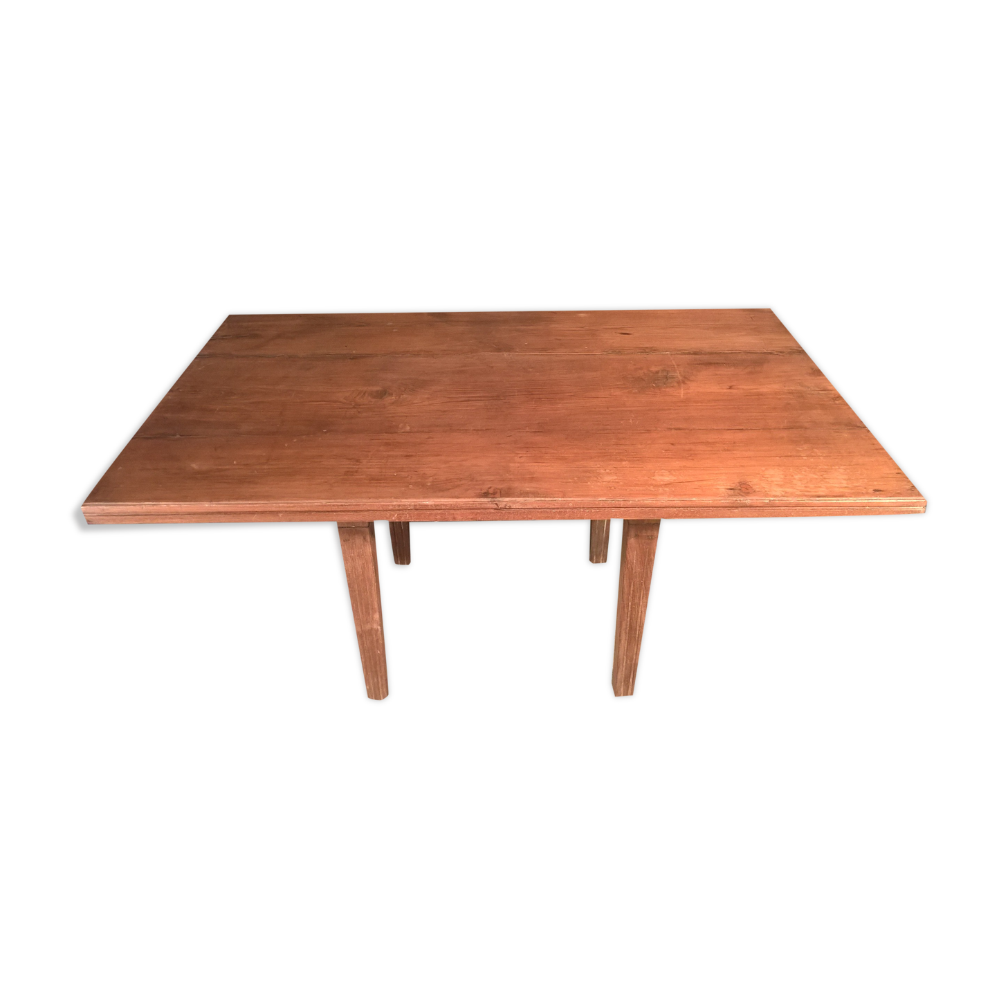 Old Burmese teak dining table