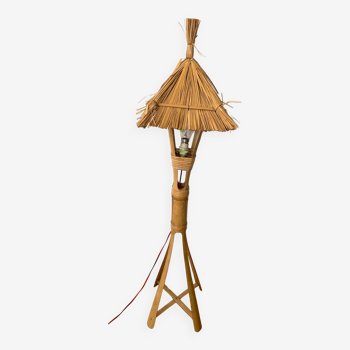 Lampe bambou