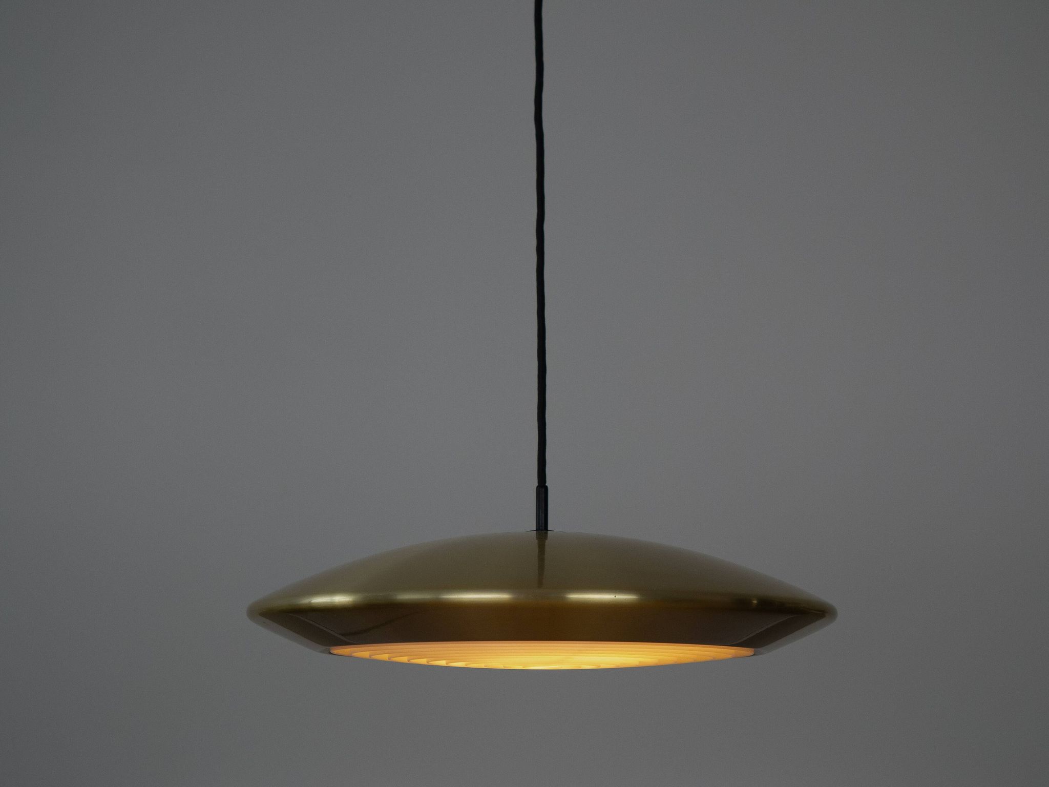 Suspension Danish Diskos by Jo Hammerborg, Fog and Morup, 1965
