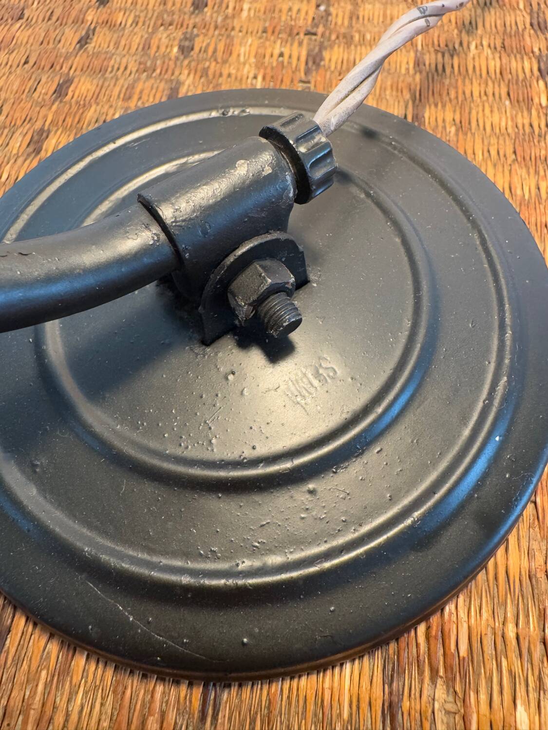 Old workshop style lamp