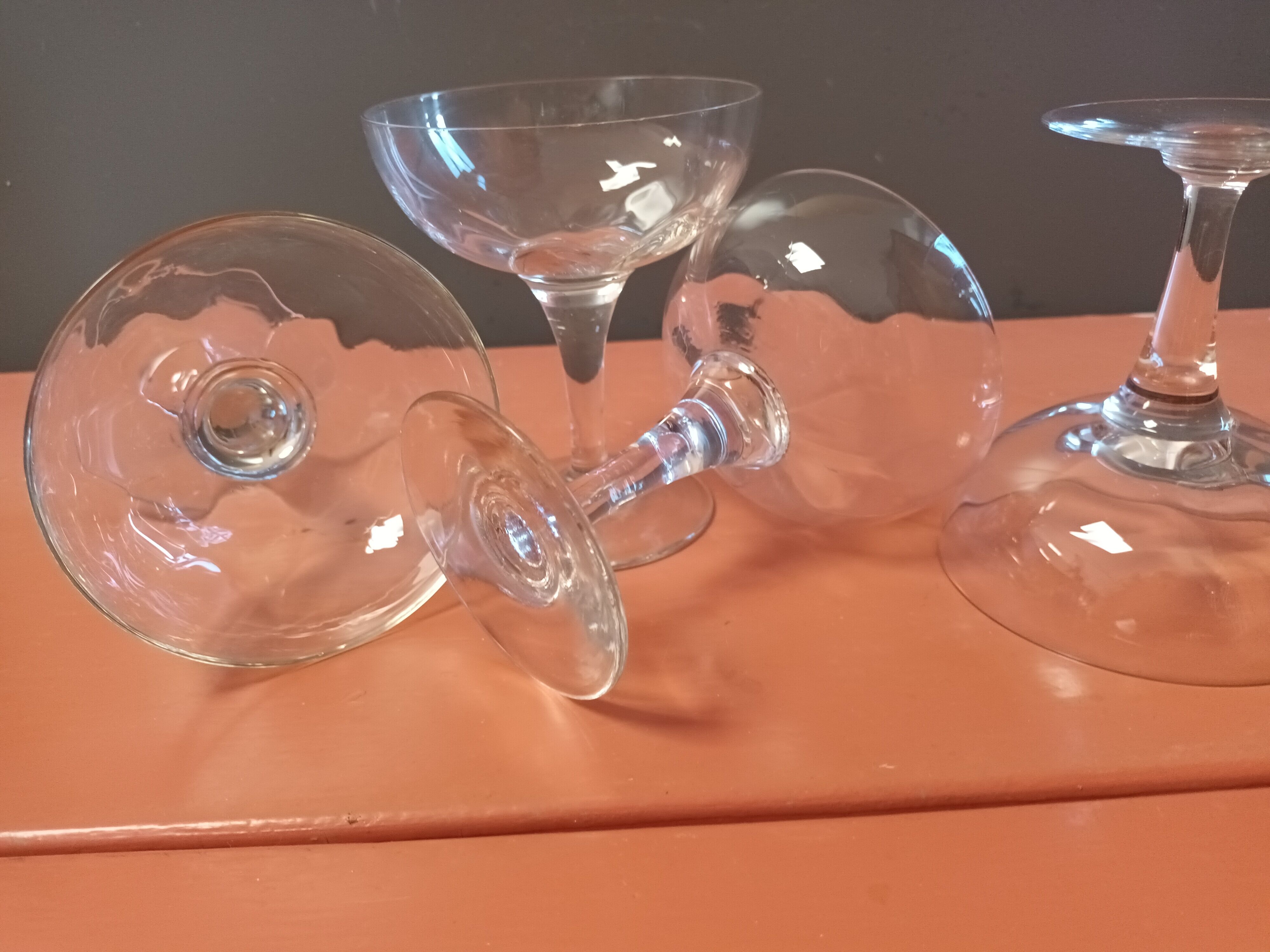 Champagne glasses