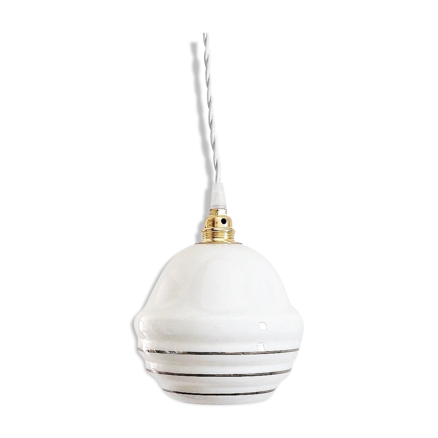 Vintage opaline walker