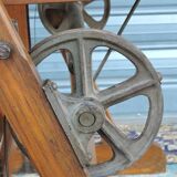 Architect's table has industrial adjustable design H Morin betting