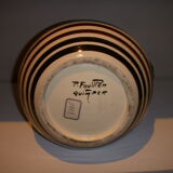 Signed Paul search Quimper faience vase