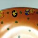 Orange Lacquered Porcelain Catchall by Royal Doulton, England