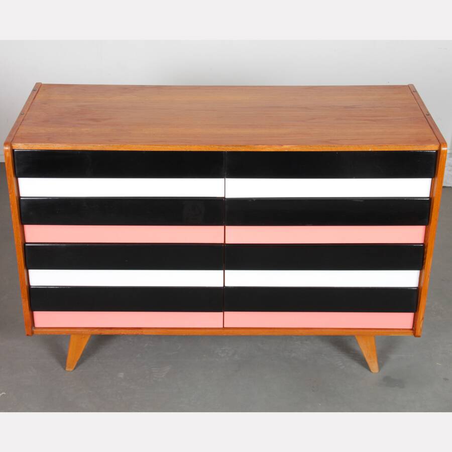Vintage chest of drawers by Jiri Jiroutek, model U-453 from the 1960s