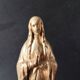 Golden Virgin Mary – Antique patinated plaster statue