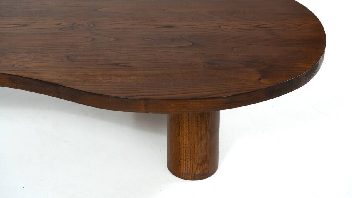 Organic Shaped Wooden Coffee Table, Contemporary, Italy