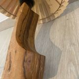 Lampe en bois