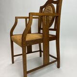 Armchairs by Hans Vollmer for Prag-Rudniker Korbwaren Viena