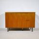 Commode-bureau mi-siècle en teck, années 1960
