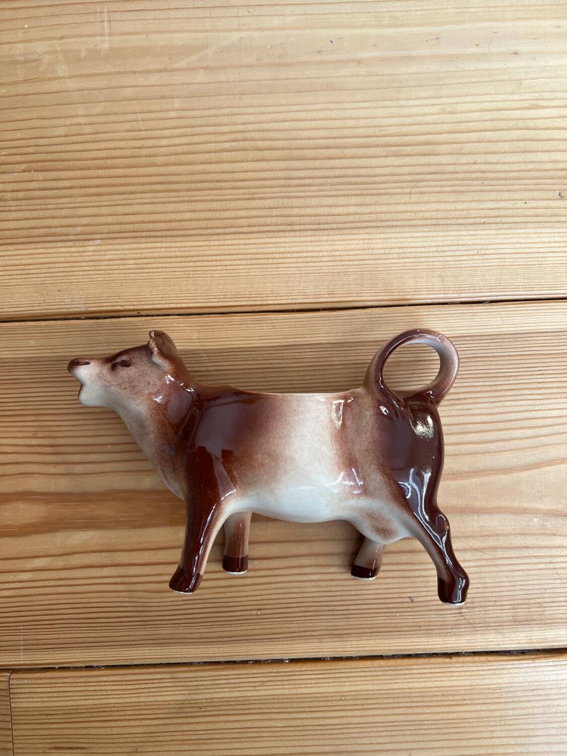 Vintage milk jug or porcelain cow creamer