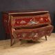 Commode chinoise laquée, peinte et dorée