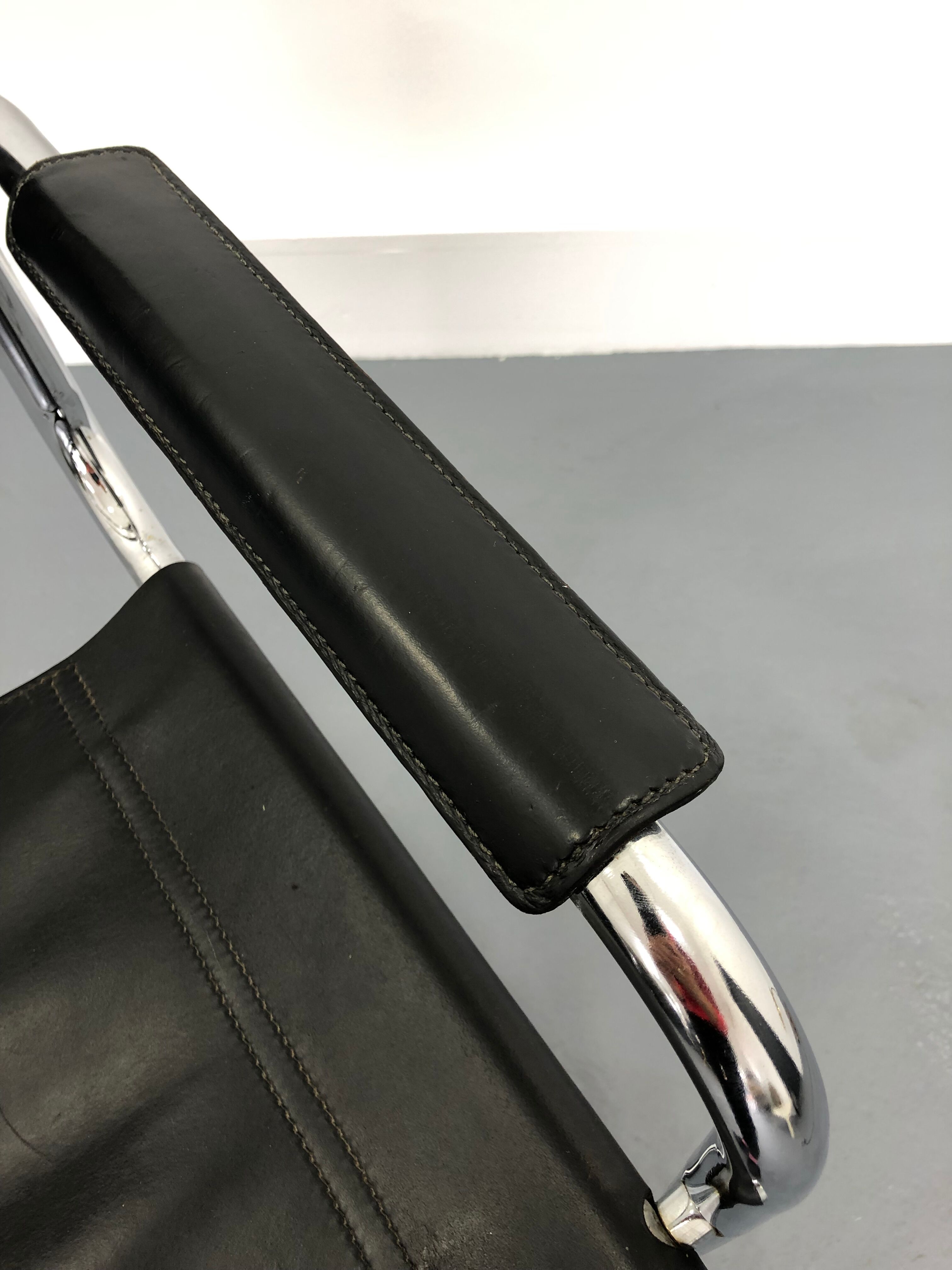 Italy chrome chair, 1970s