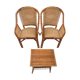 vintage rattan garden furniture