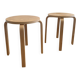 Paire de tabourets IKEA Frosta