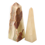 Stone obelisks paperweight, 1970s