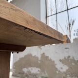2m elm monastery table