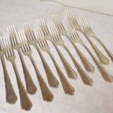 Lot de 12 fourchettes de table St Médard