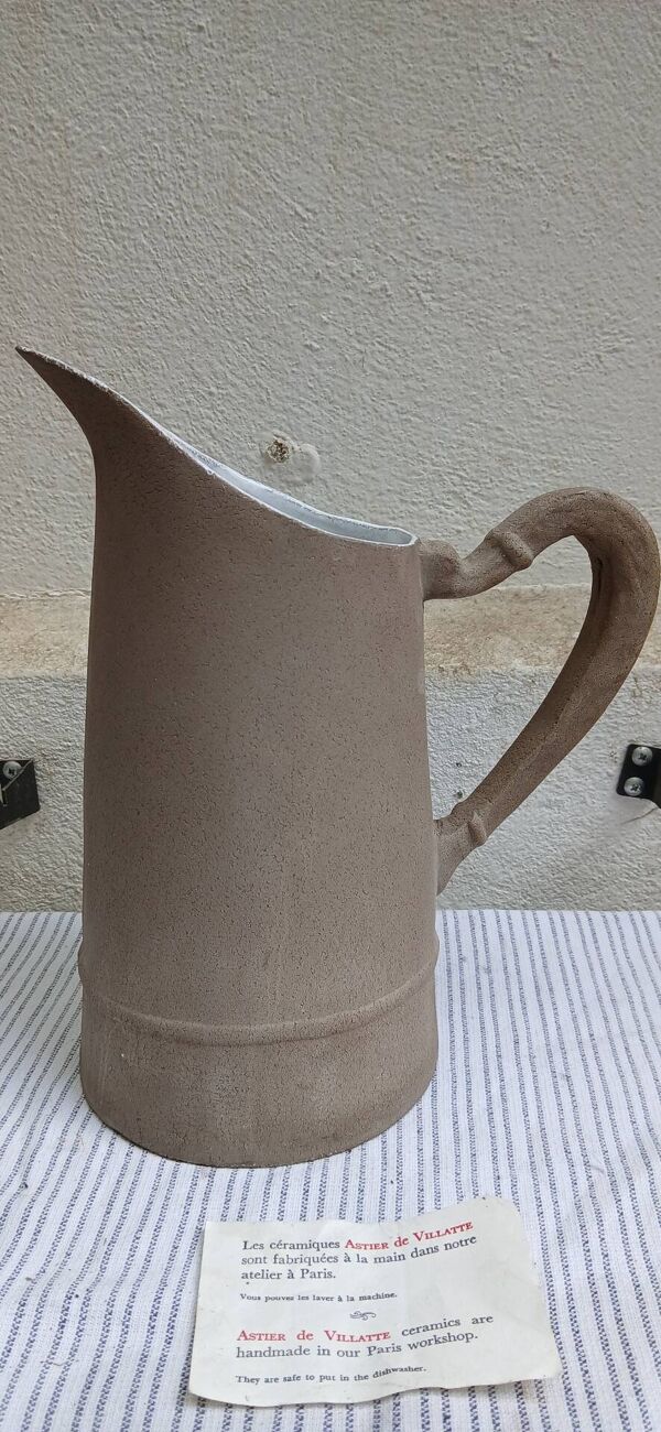 Pichet a eau astier de villatte