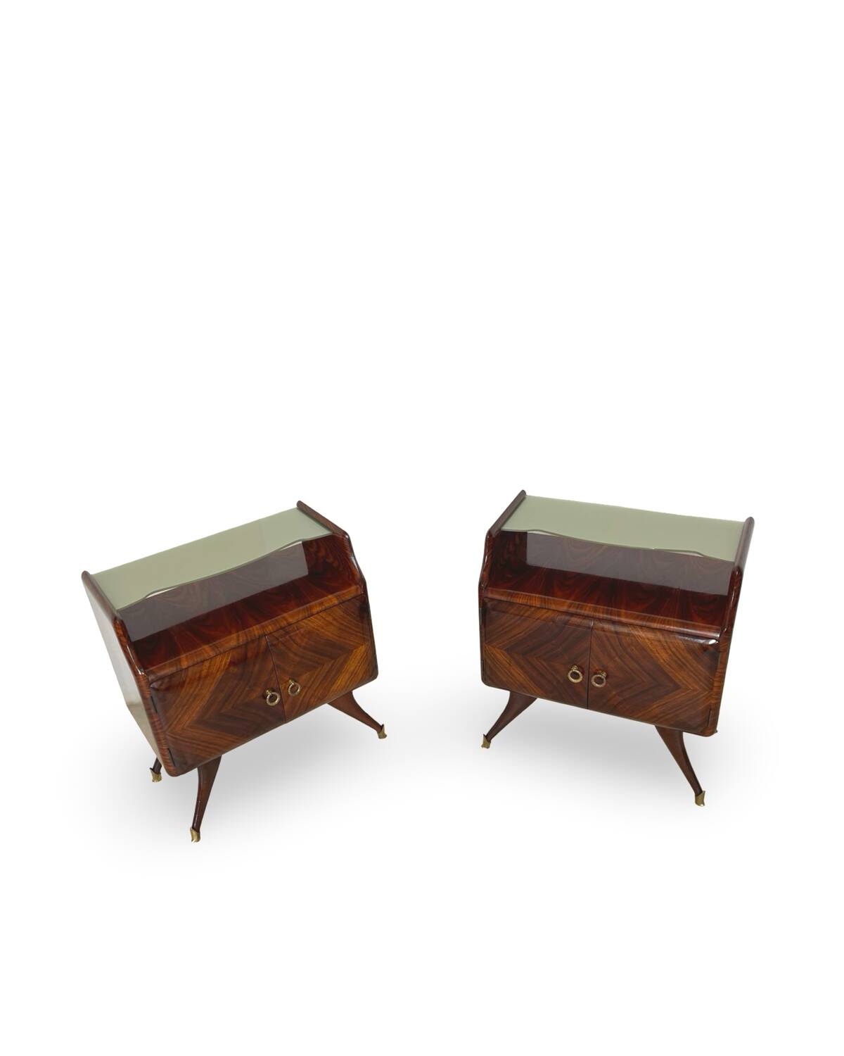 midcentury rosewood nightstands