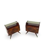 midcentury rosewood nightstands