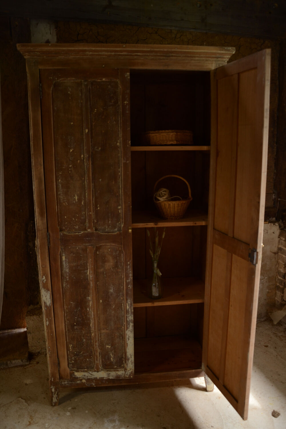 Patinated Parisian wardrobe