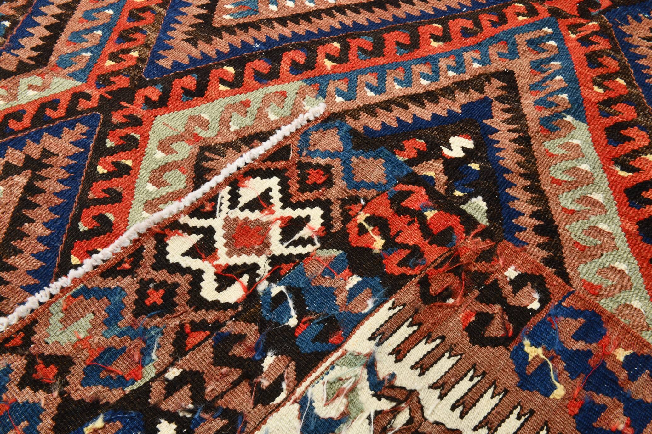 Mid Century Modern Turkish Kilim Rug, 157x265 Cm