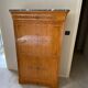 Wood and marble secretary