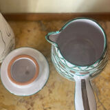 Vallauris vintage ceramic chocolatier signed Robert Picault