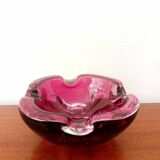 Cendrier design verre Murano