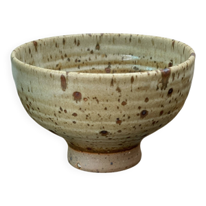 Bol en grès pyrité